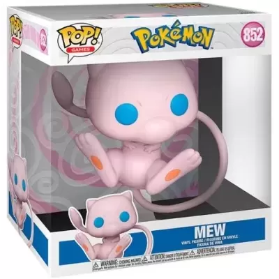 Figura Funko Pop! de Mew do jogo Pokémon embalada