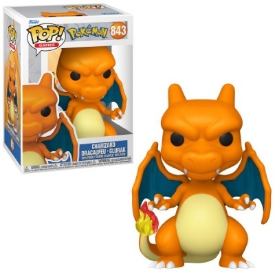 Figura de vinil Charizard Pokémon Pop! em caixa