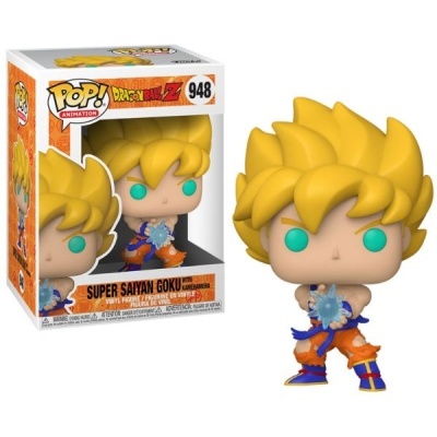 Figura Funko Pop! Super Saiyan Goku Dragon Ball Z nº 948 com embalagem