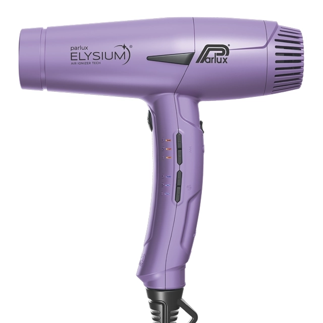 Secador de Mão Parlux ELYSIUM Lilás Secador de cabelo roxo da marca Parlux com botões ajustáveis
