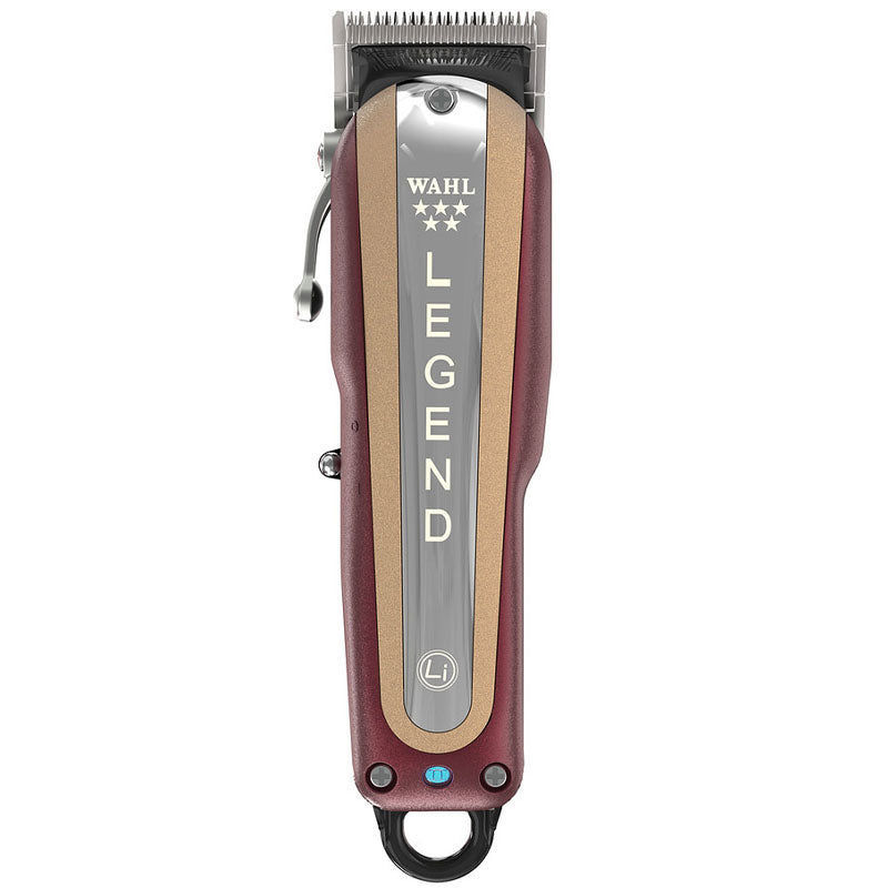 Wahl Legend Cordless Clipper Máquina de cortar cabelo WAHL LEGEND castanha e dourada