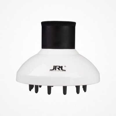 Difusor de cabelo branco e preto JRL Professional
