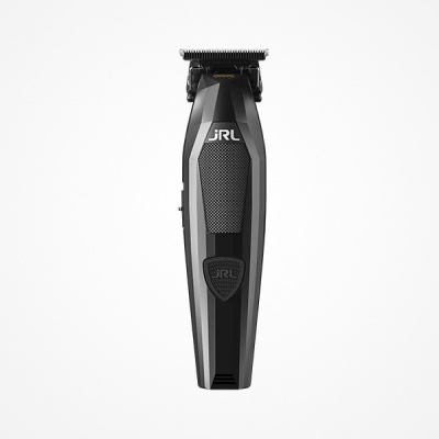 Máquina de barbear preta JRL com detalhes texturizados