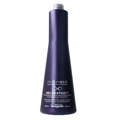 Frasco roxo de champô L'Oréal Profissional