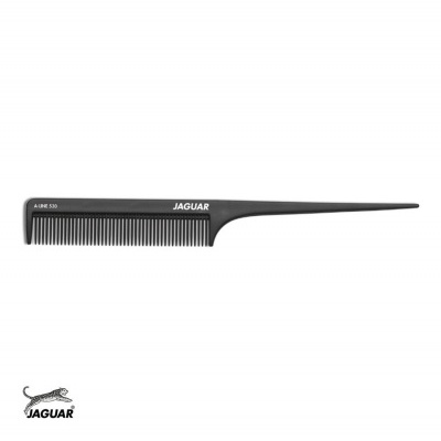 Pente preto Jaguar A-Line 530 com cabo fino