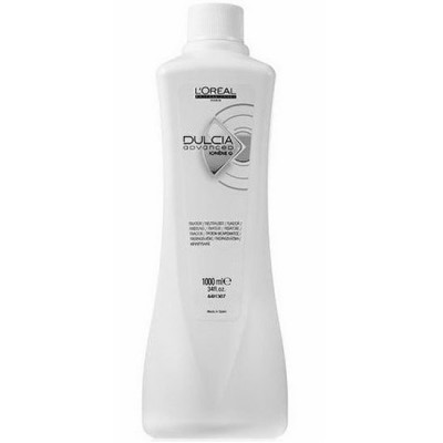 Frasco branco do produto L'Oréal Dulcia Advanced X 1000 ml