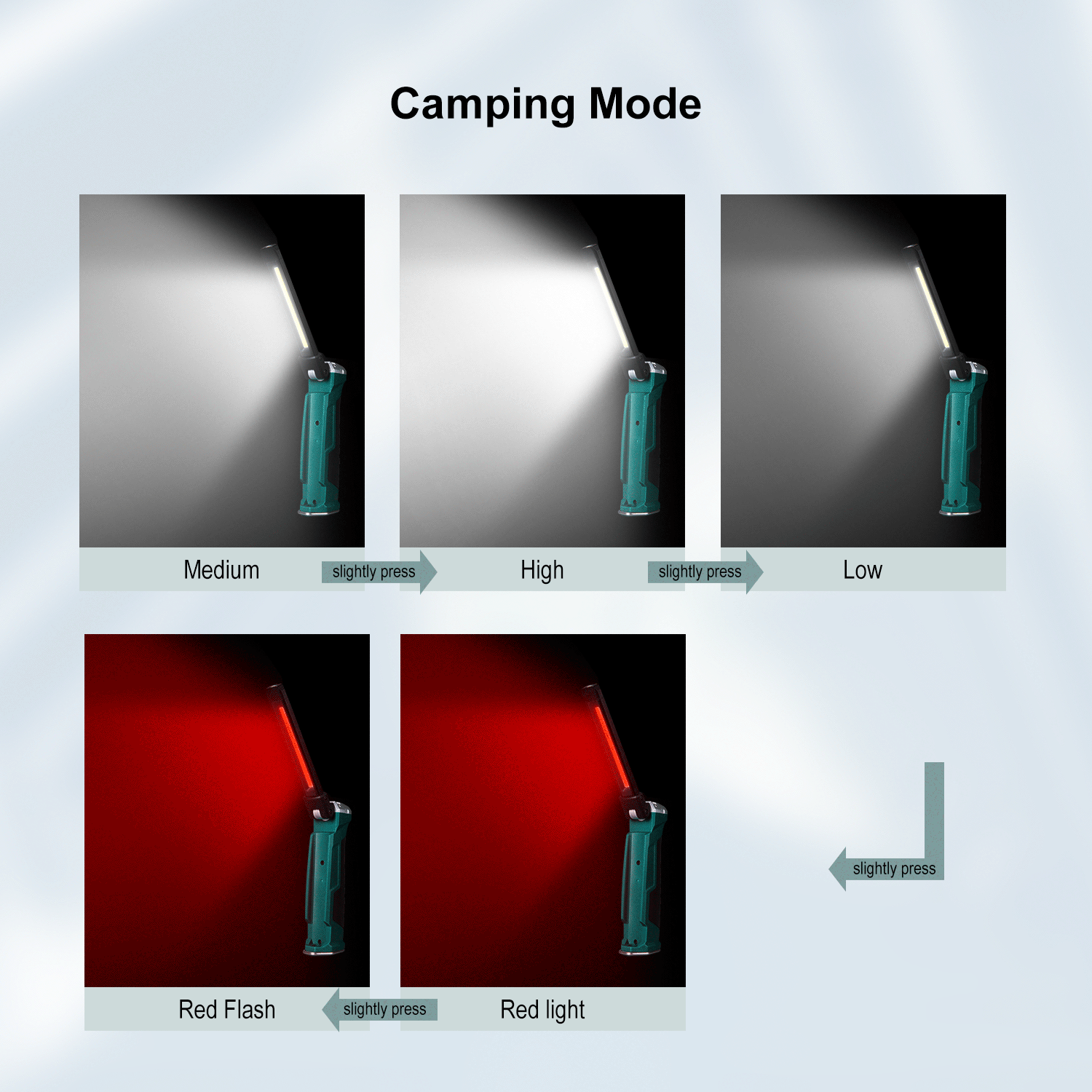 Lanterna de Trabalho KLARUS WL1 550 Lumens Lanterna de Trabalho KLARUS WL1 550 Lumens