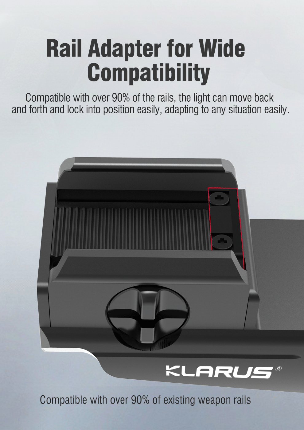 Lanterna de Arma KLARUS GL1 600 Lumens Lanterna de Arma KLARUS GL1 600 Lumens