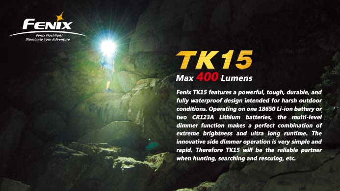 Lanterna Fénix TK15 Lanterna Fénix TK15