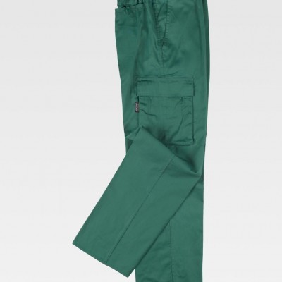 Calça W/T B1403 c/elástico Multibolsos
