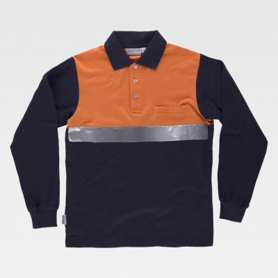 Polo W/T C3843  Alta Visibilidade c/faixas