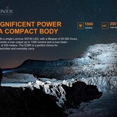 Lanterna Fénix E28R