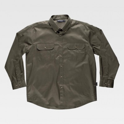 Camisa W/T M/Comp. Multi Bolsos