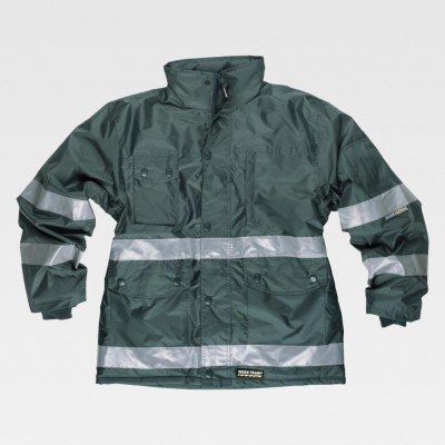 Parka W/T Combinada c/Faixas