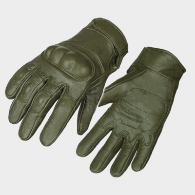 Luvas Táticas Pele Milt.