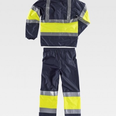 Conjunto W/T Impermeável Alta Visibilidade