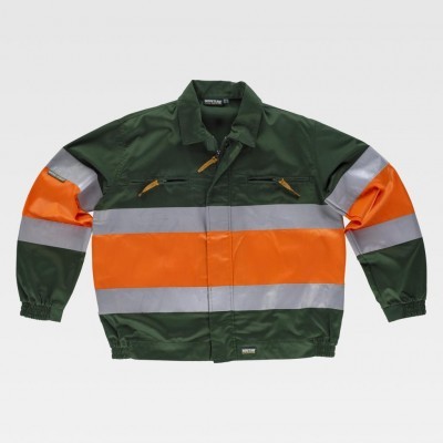 Casaco W/T c/Faixas Refletoras Alta Visibilidade