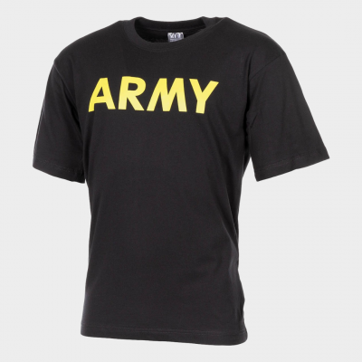 T-shirt Militar com Estampagem