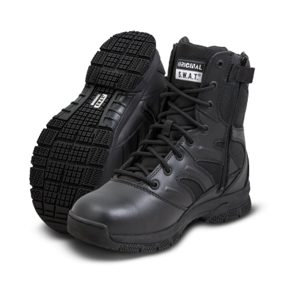 Force  8" Side Zip - Black