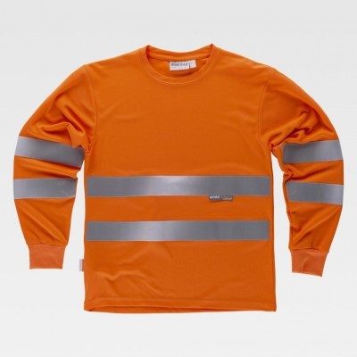 Sweat W/T Alta Visibilidade c/Faixas Refletoras