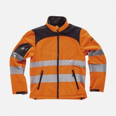 Soft-Shell W/T Alta visibilidade Classe 2