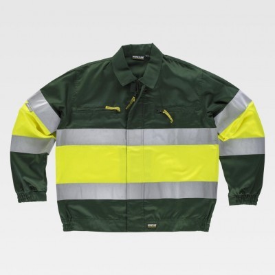 Casaco W/T c/Faixas Refletoras Alta Visibilidade