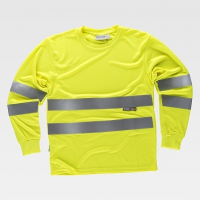 Sweat W/T Alta Visibilidade c/Faixas Refletoras