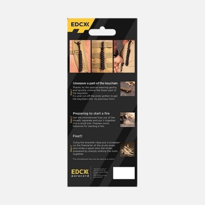 Innovational keychain for starting fire "Lizzard"