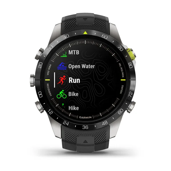 MARQ® Athlete (Gen 2) Garmin Relógio inteligente Garmin com ecrã digital colorido com opções de atividades