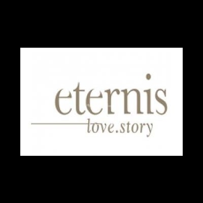 Logotipo com o texto 'eternis love.story'