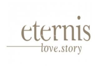 Logotipo com o texto 'eternis love.story'