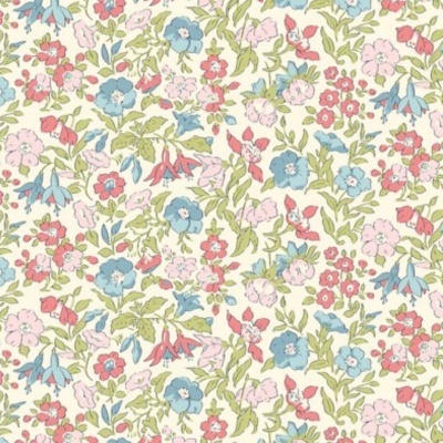 LIBERTY FABRICS | Everlasting | Mamie Flower Rosa