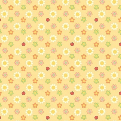 QUILT GATE FABRICS | Margret & Sophie | Flower Yellow