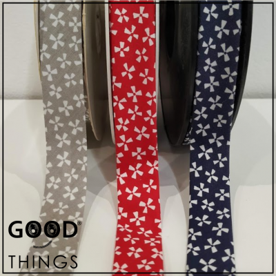 Fita de Viés | Flores | 18mm