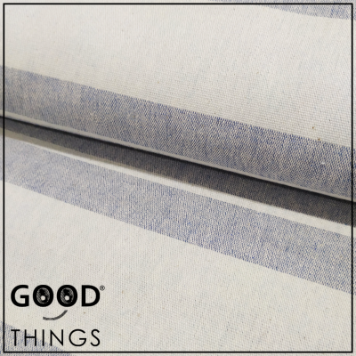 Linho Alentejano Reciclado | Riscas Duplas Largas