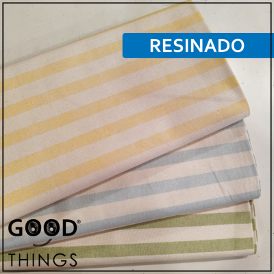Tecido Resinado | Linho Alentejano Riscas