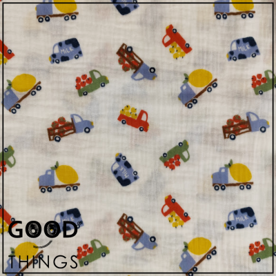 Musselina | Double Gauze | Carrinhas de Frutas