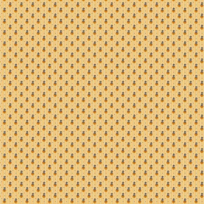 MAKOWER UK | Indigo Cheddar | Pinstripe Circle Cream