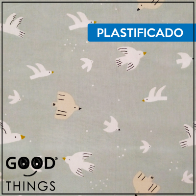 Tecido Plastificado | Doves Mint