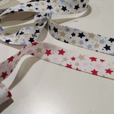 Fita de Viés | Estrelas | 18mm