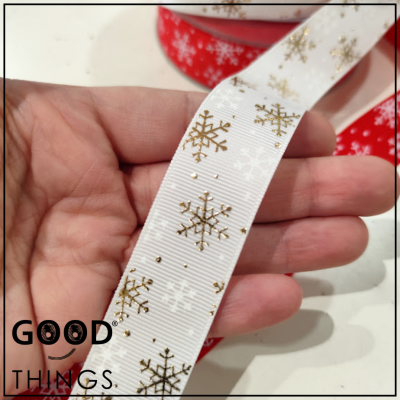 Fita Gorgorão | Flocos de Neve