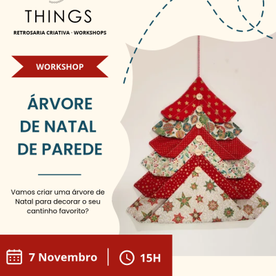 Workshop | Árvore de Natal de Parede
