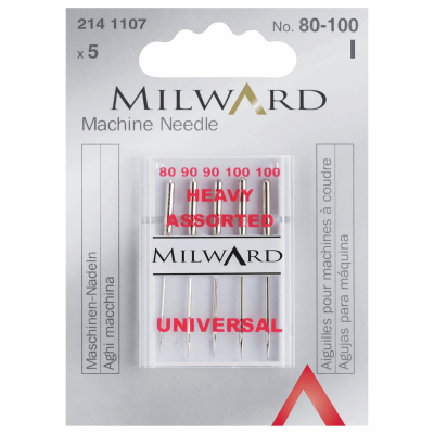 MILWARD | Agulha Máquina Universais | 80/12 - 100/16