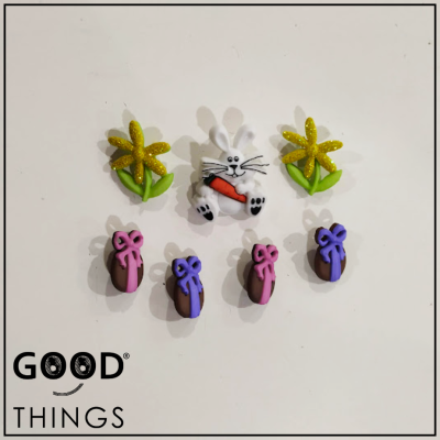 Botão Decorativo | Bunny Hop