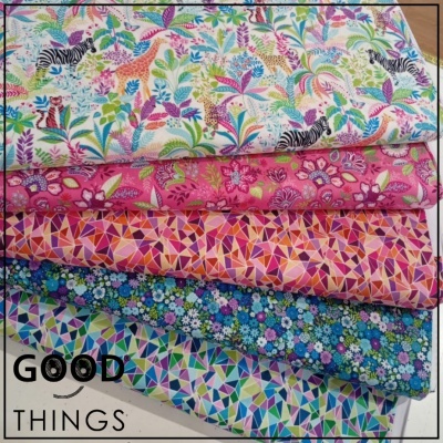 MAKOWER UK | Tropica | Wildlife White