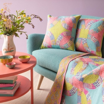 Retalho 60 x 150cm - TILDA | Pie in the Sky | Confetti Red