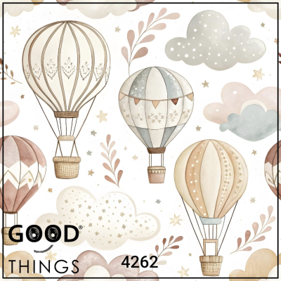 Tecido Balões no Céu