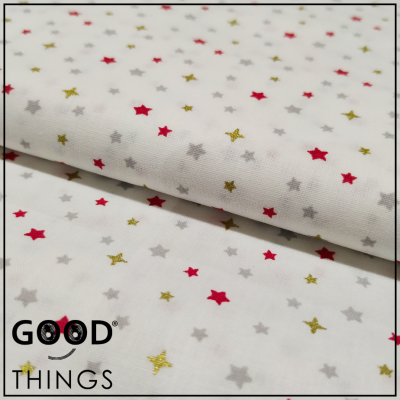 Tecido Estrelinhas de Natal