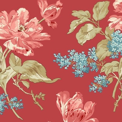 MAKOWER UK | Edyta Sitar | Lighthouse | Front Porch Bouquet Red