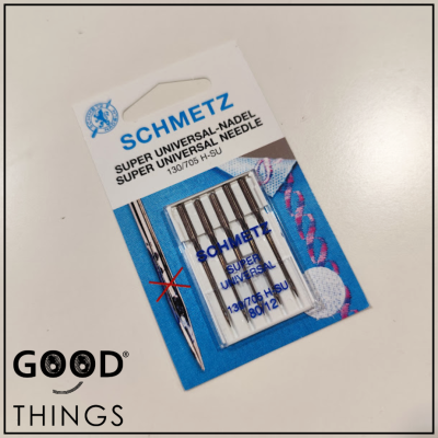 SCHMETZ | Agulha Máquina Super Universais | 80/12